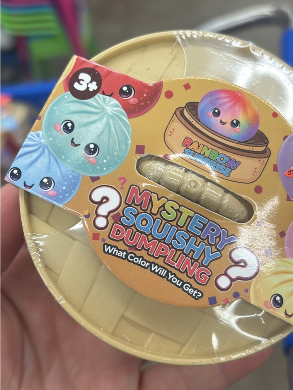 THE VIRAL DUMPLINGS!!! NEW IN ORIGINAL PACKAGING Mystery Squishy Dumpling Toy